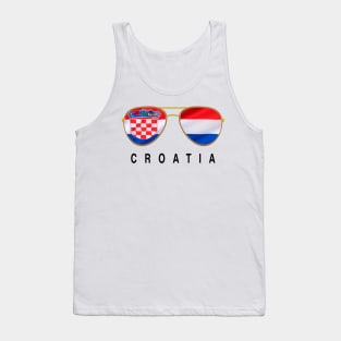 Croatia Sunglasses, Croatia Flag, Croatia gift , Croatian Tank Top